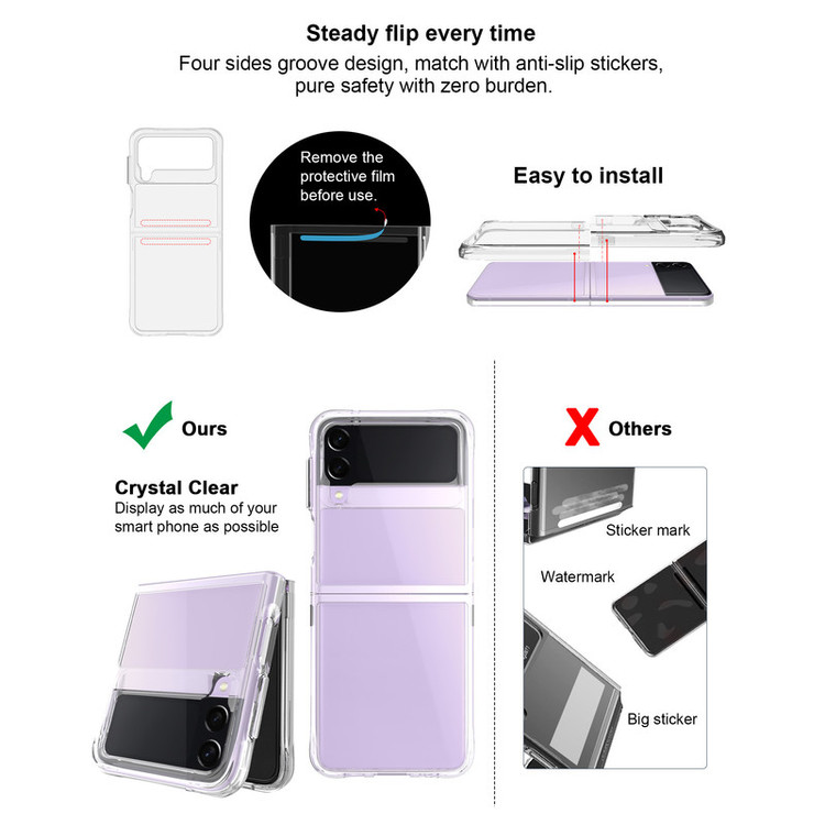 کاور سامورایی مدل PURE مناسب برای گوشی موبایل سامسونگ Galaxy Z Flip3
