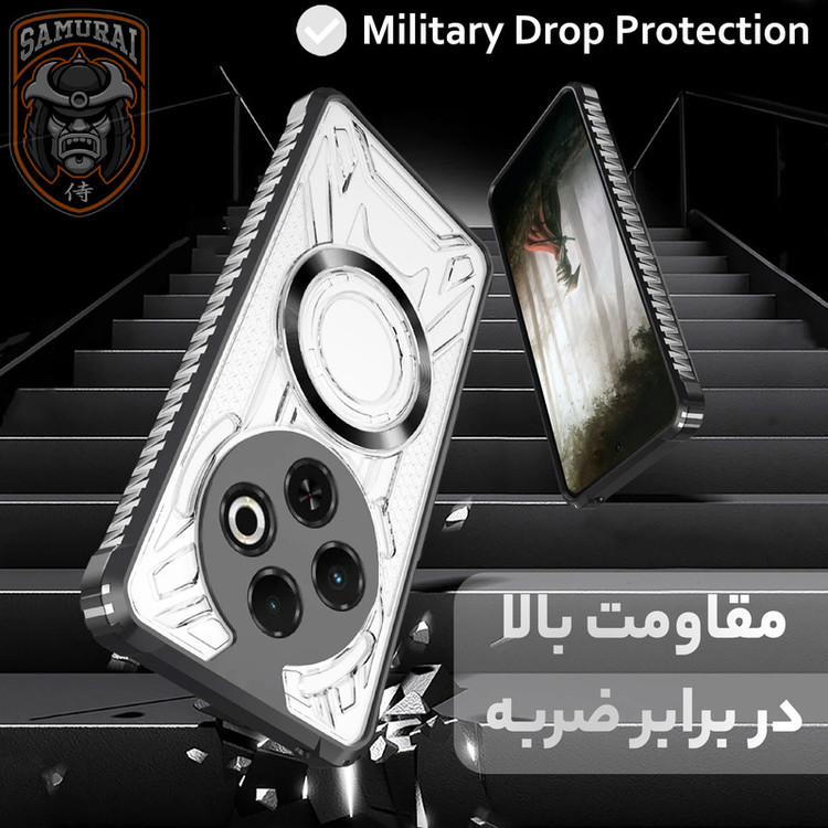 کاور سامورایی مدل Shocksafe مناسب برای گوشی موبایل تکنو Spark 30C 4G