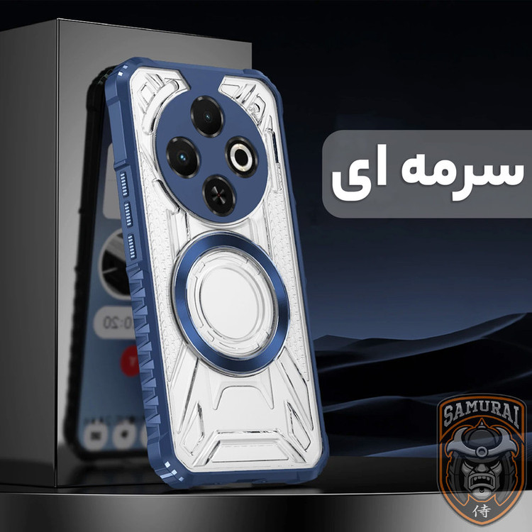 کاور سامورایی مدل Shocksafe مناسب برای گوشی موبایل تکنو Spark 30C 4G