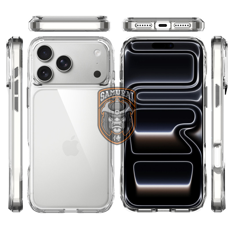 کاور سامورایی مدل Octagon مناسب برای گوشی موبایل اپل iPhone 17 Pro