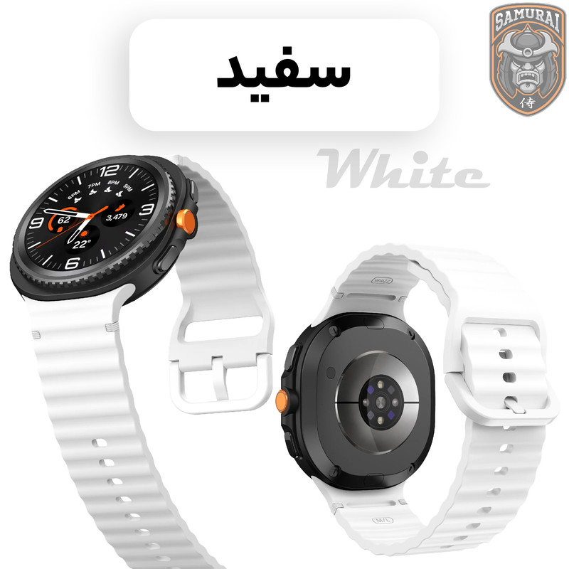 بند سامورایی مدل Silora مناسب برای ساعت هوشمند سامسونگ Galaxy Watch 8 / Watch 8 Classic