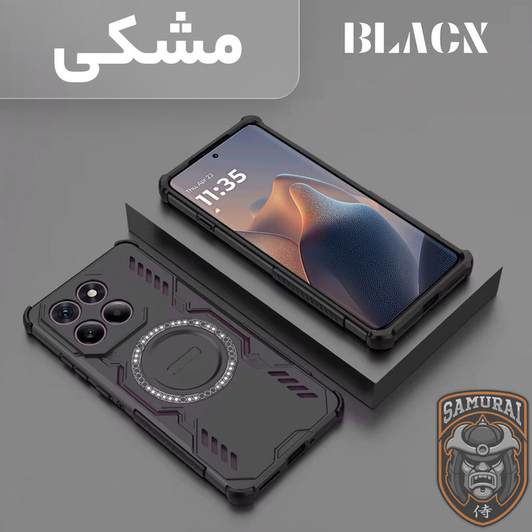 کاور سامورایی مدل Hunter مناسب برای گوشی موبایل موتورولا Edge 60 / موتورولا Edge 60 Fusion