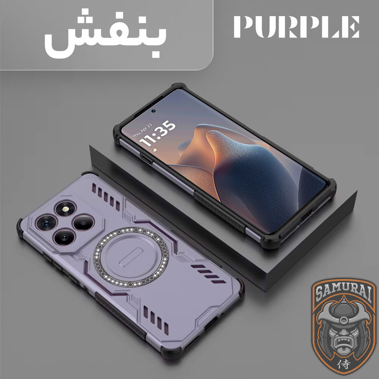 کاور سامورایی مدل Hunter مناسب برای گوشی موبایل موتورولا Edge 60 / موتورولا Edge 60 Fusion