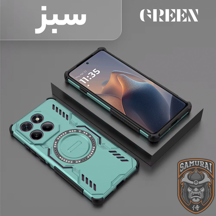 کاور سامورایی مدل Hunter مناسب برای گوشی موبایل موتورولا Edge 60 / موتورولا Edge 60 Fusion