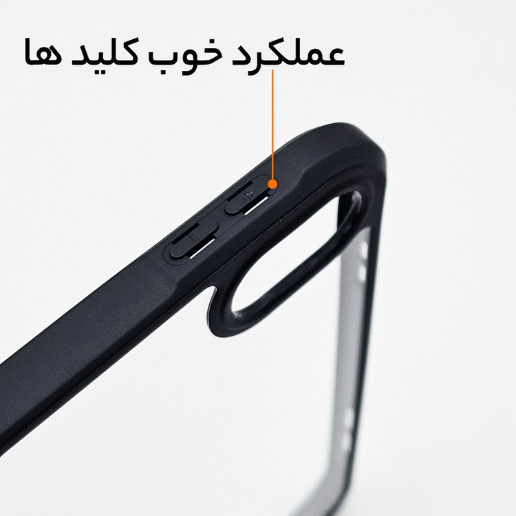 کاور سامورایی مدل Black-Bumper مناسب برای تبلت اپل iPad 10th Generation 10.9 2022 / iPad 11th Generation 2025