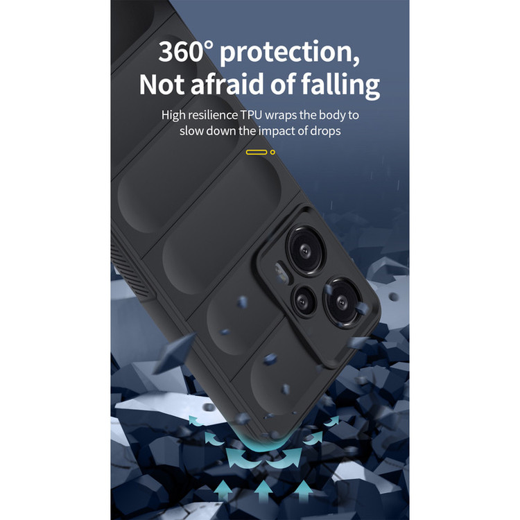 کاور سامورایی مدل Uflax مناسب برای گوشی موبایل شیائومی Poco F5 / Redmi Note 12 Turbo
