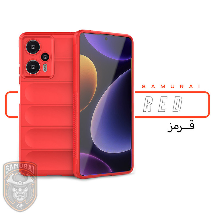 کاور سامورایی مدل Uflax مناسب برای گوشی موبایل شیائومی Poco F5 / Redmi Note 12 Turbo