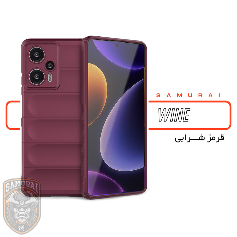 کاور سامورایی مدل Uflax مناسب برای گوشی موبایل شیائومی Poco F5 / Redmi Note 12 Turbo