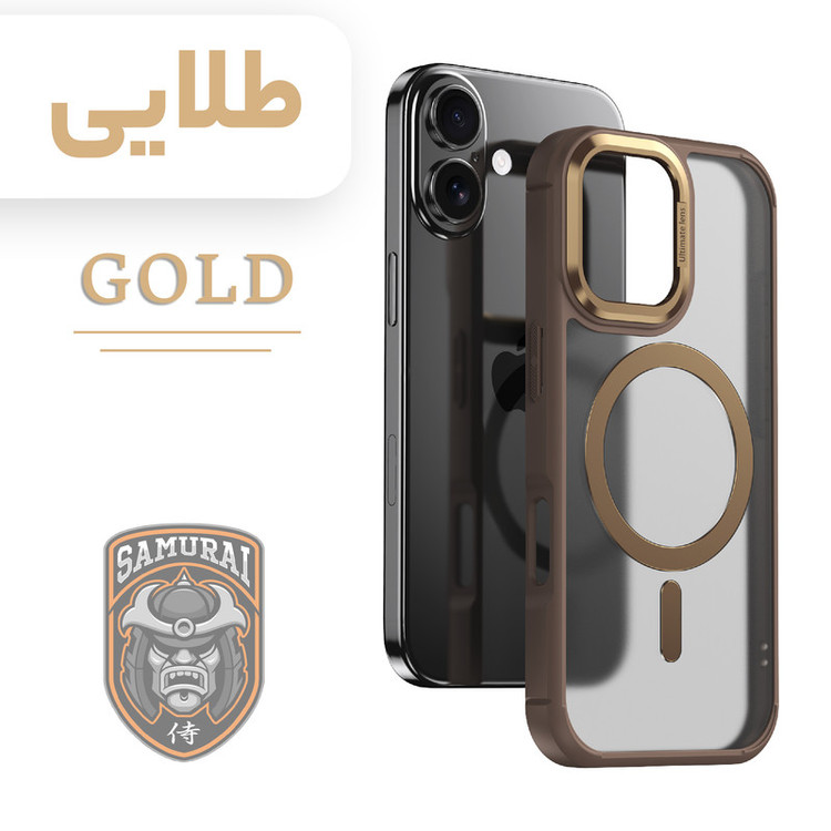 کاور سامورایی مدل Aura مناسب برای گوشی موبایل اپل iPhone 17