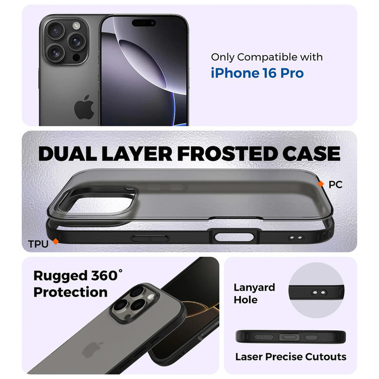 کاور سامورایی مدل Specter مناسب برای گوشی موبایل اپل iPhone 16 Pro