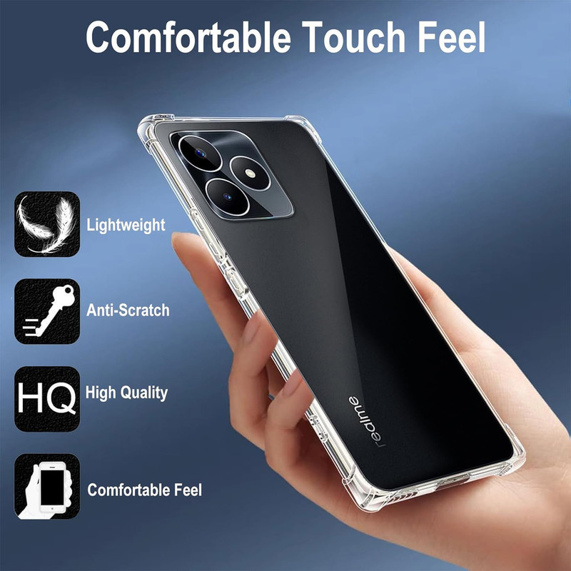 کاور سامورایی مدل Airbag مناسب برای گوشی موبایل ریلمی Realme C53 / Realme Note 50