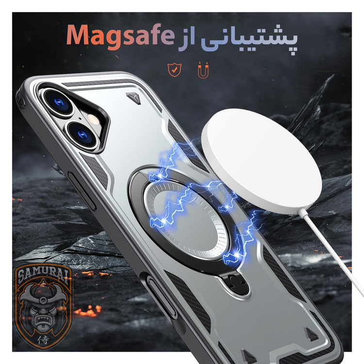 کاور سامورایی مدل Standra مناسب برای گوشی موبایل اپل iPhone 16