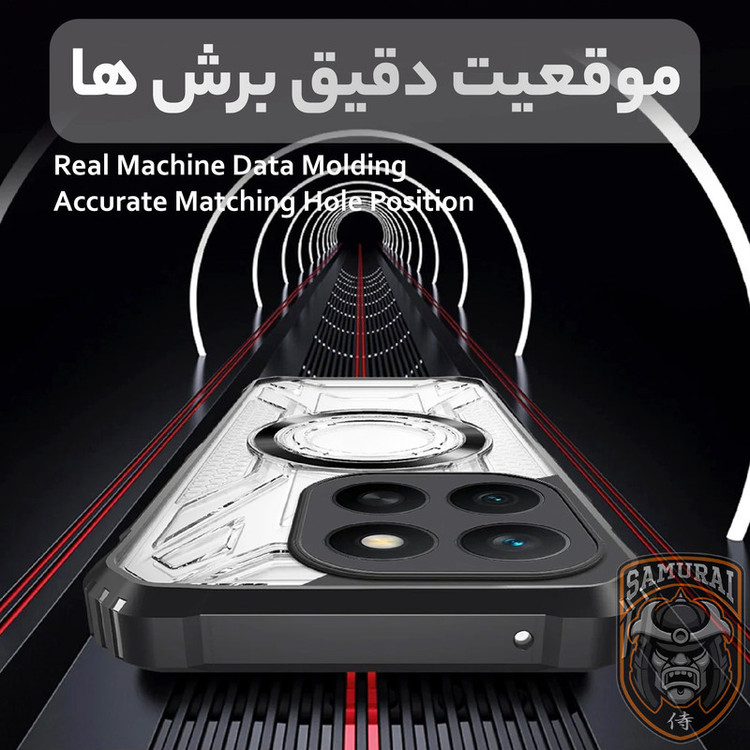 کاور سامورایی مدل Shocksafe مناسب برای گوشی موبایل آنر X8c