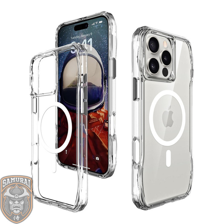 کاور سامورایی مدل Octagon Magsafe مناسب برای گوشی موبایل اپل iPhone 16 Pro