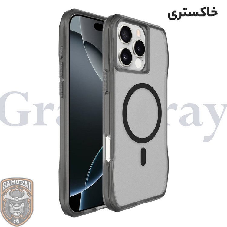 کاور سامورایی مدل Octagon Magsafe مناسب برای گوشی موبایل اپل iPhone 16 Pro
