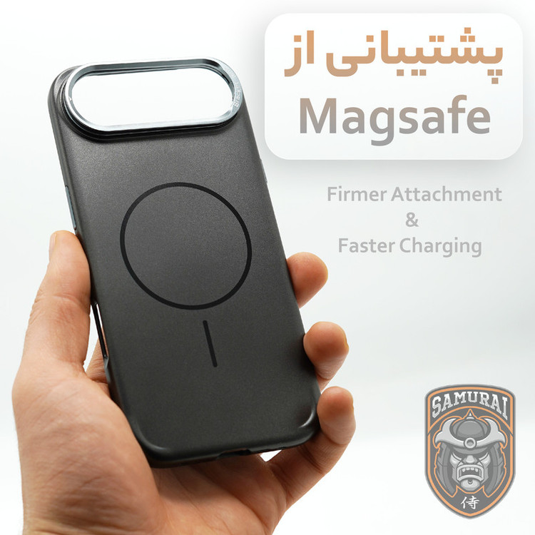 کاور سامورایی مدل Bracket Lens مناسب برای گوشی موبایل اپل iPhone Air