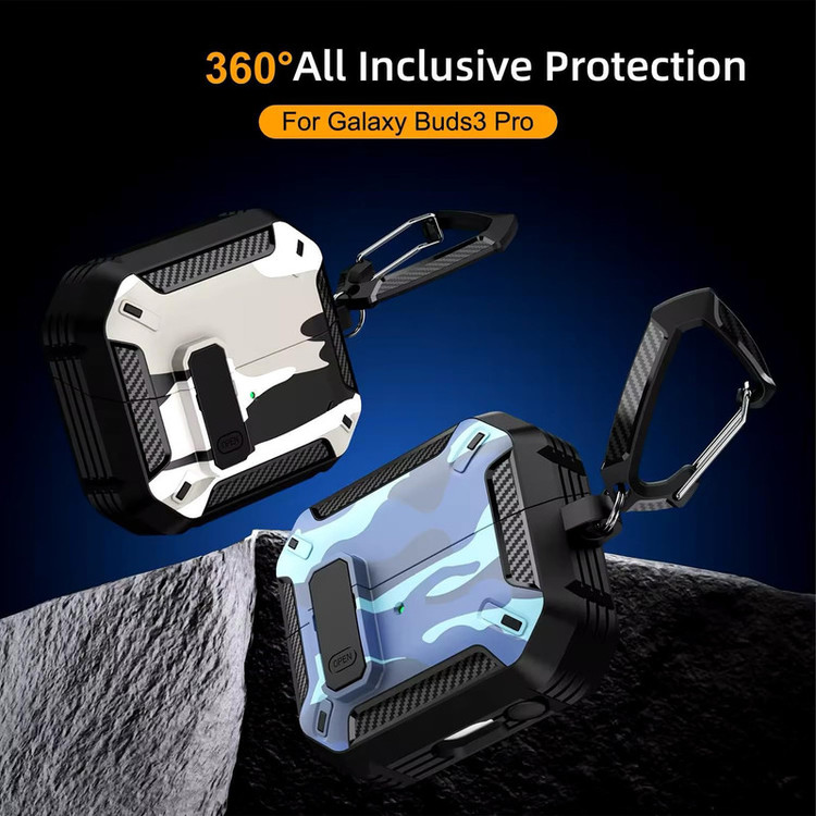 کاور سامورایی مدل Quad-25 مناسب برای کیس هدفون سامسونگ Galaxy Buds 3 Pro / Buds 3