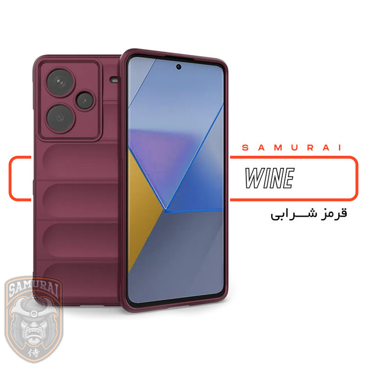 کاور سامورایی مدل Uflax مناسب برای گوشی موبایل شیائومی Redmi Note 13 Pro Plus