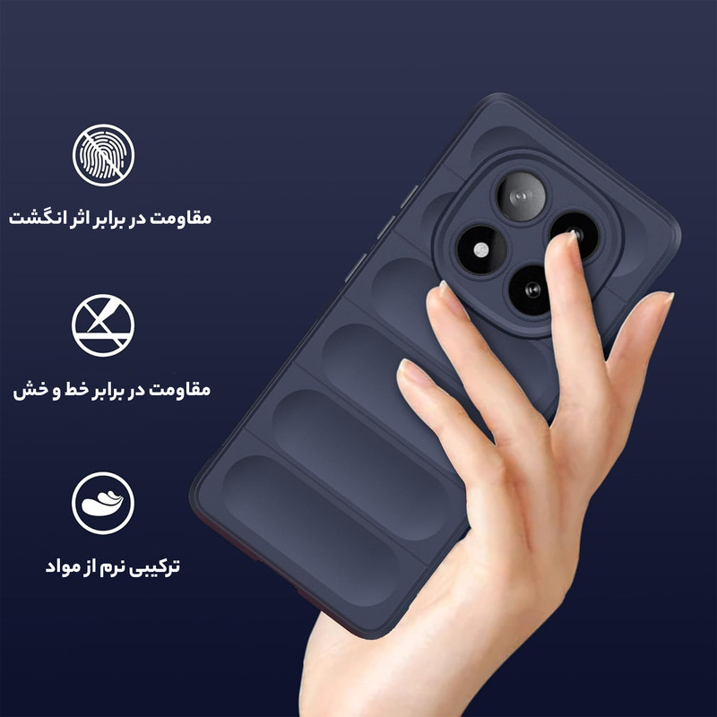 کاور سامورایی مدل Uflax مناسب برای گوشی موبایل شیائومی Redmi Note 14 Pro Plus