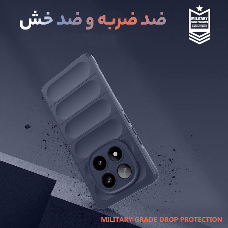 کاور سامورایی مدل Uflax مناسب برای گوشی موبایل شیائومی Redmi Note 14 Pro Plus
