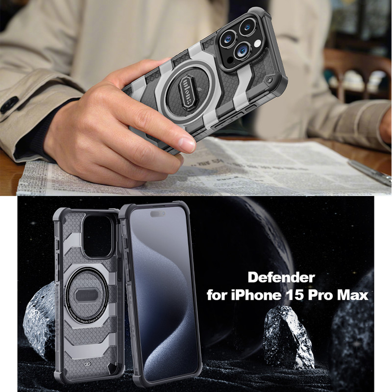 کاور سامورایی مدل Wlons Magsafe مناسب برای گوشی موبایل اپل iPhone 16 Pro Max