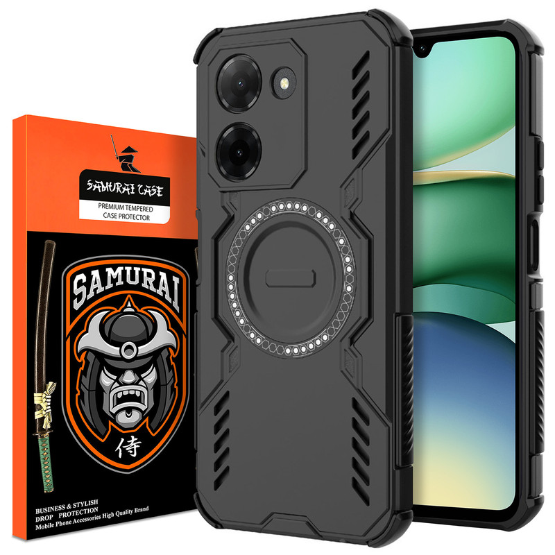 کاور سامورایی مدل Hunter مناسب برای گوشی موبایل شیائومی Redmi A5 / Poco C71
