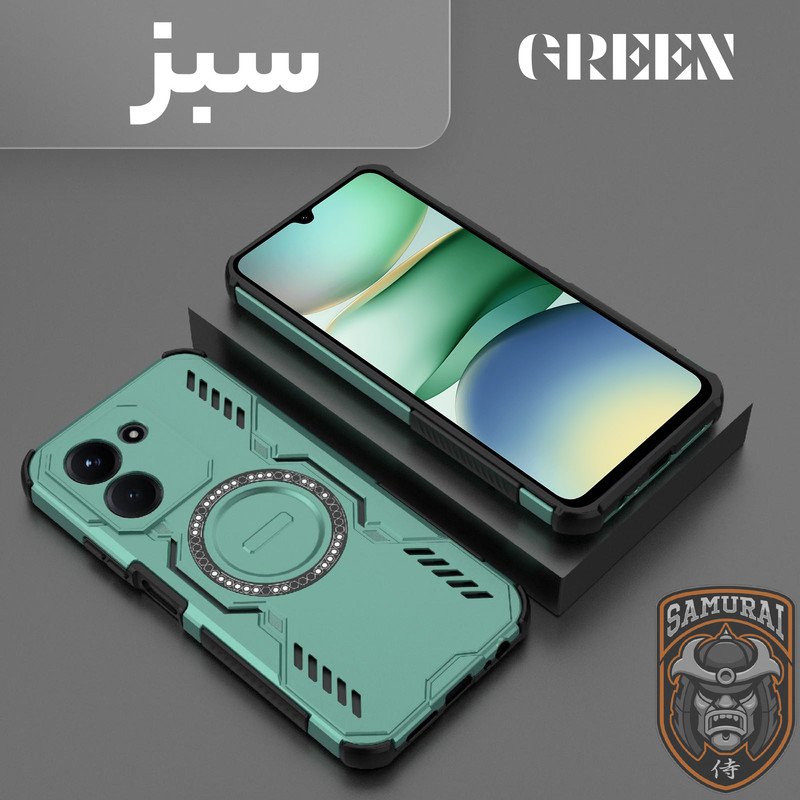 کاور سامورایی مدل Hunter مناسب برای گوشی موبایل شیائومی Redmi A5 / Poco C71