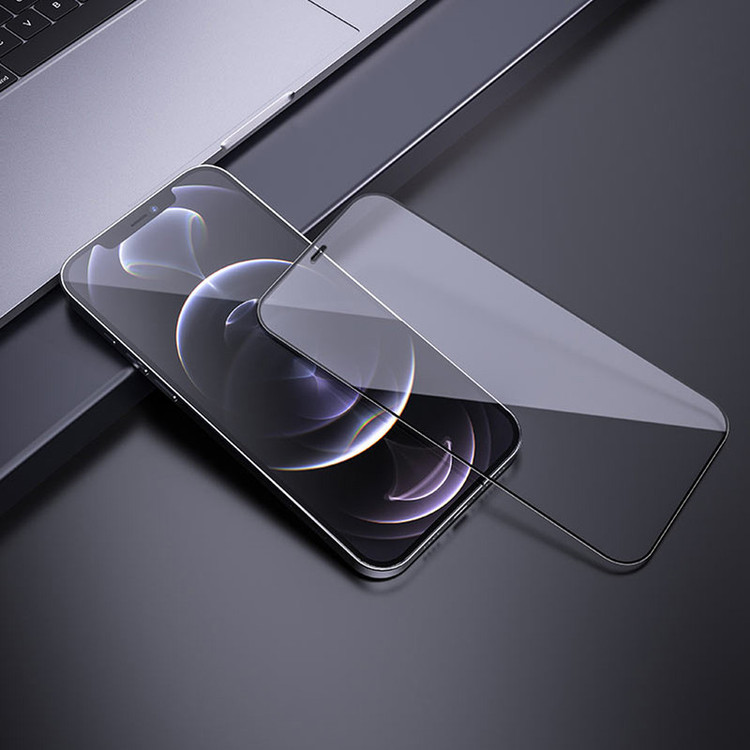 محافظ صفحه نمایش شیشه ای سامورایی مدل ovglass مناسب برای گوشی موبایل اپل iPhone 12 / 12 Pro