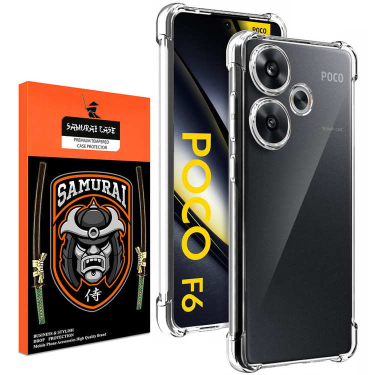 کاور سامورایی مدل Airbag مناسب برای گوشی موبایل شیائومی Poco F6 / Redmi Turbo 3