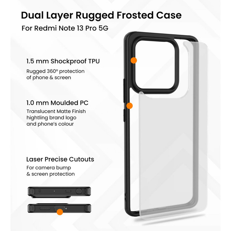 کاور سامورایی مدل Specter مناسب برای گوشی موبایل شیائومی Redmi Note 13 Pro 5G / Poco X6 5G