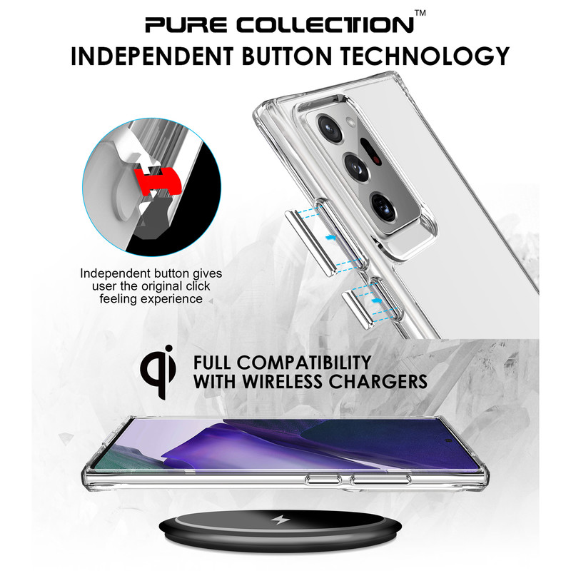 کاور سامورایی مدل PURE مناسب برای گوشی موبایل سامسونگ Galaxy Note 20 Ultra