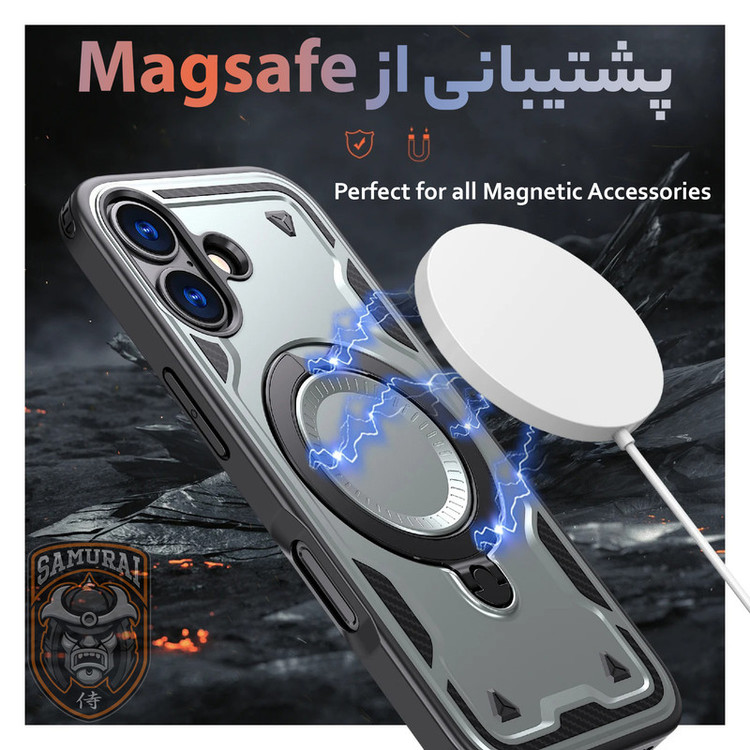 کاور سامورایی مدل Standra مناسب برای گوشی موبایل اپل iPhone 17