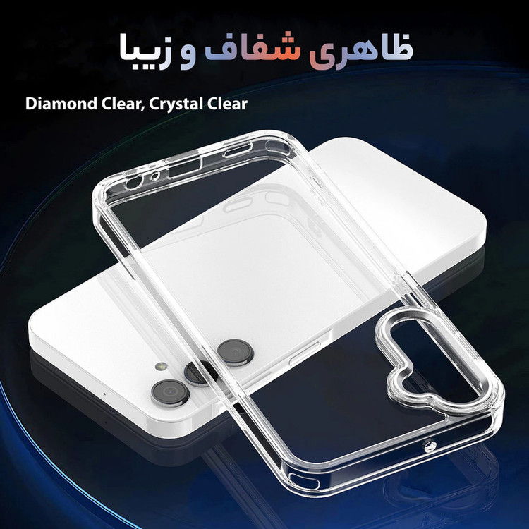 کاور سامورایی مدل Crystal Shield مناسب برای گوشی موبایل سامسونگ Galaxy A36 / A36 5G