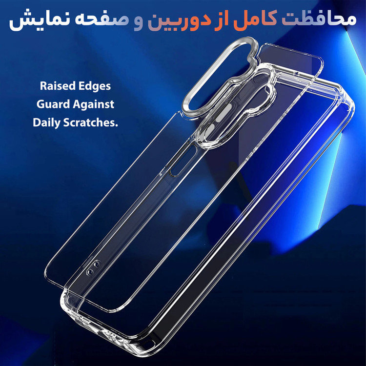 کاور سامورایی مدل Crystal Shield مناسب برای گوشی موبایل سامسونگ Galaxy A36 / A36 5G