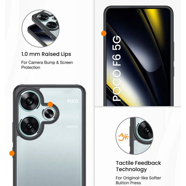 کاور سامورایی مدل Specter مناسب برای گوشی موبایل شیائومی Poco F6 / Redmi Turbo 3