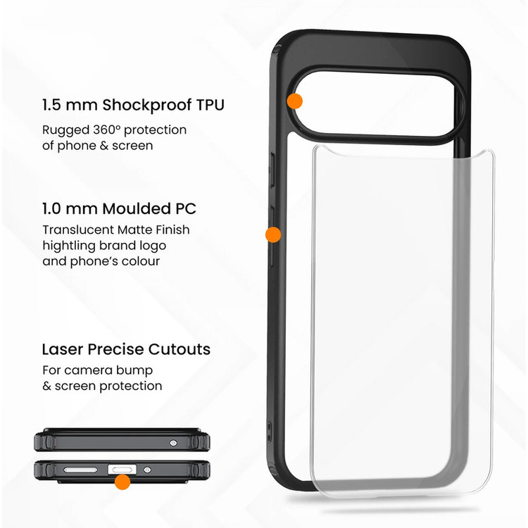 کاور سامورایی مدل Specter مناسب برای گوشی موبایل گوگل Pixel 9 / Pixel 9 Pro