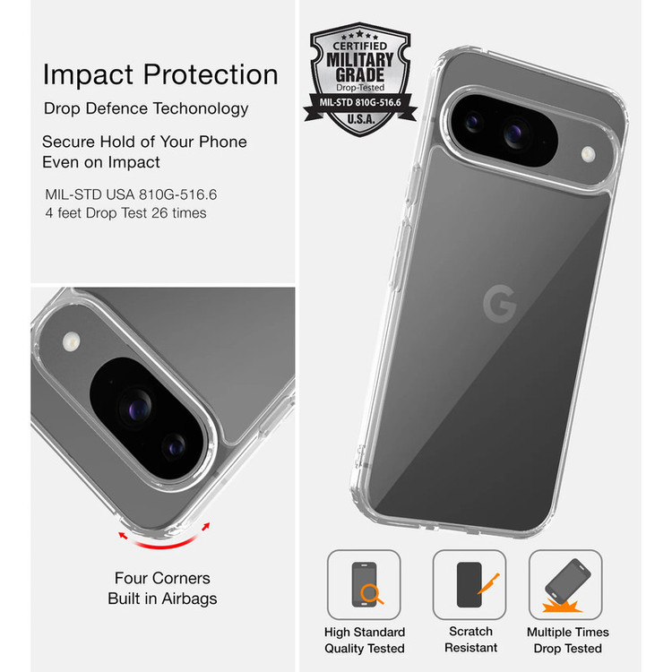 کاور سامورایی مدل Specter مناسب برای گوشی موبایل گوگل Pixel 9 / Pixel 9 Pro