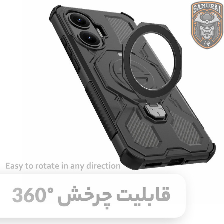 کاور سامورایی مدل Torin مناسب برای گوشی موبایل شیائومی Poco F7 / Redmi Turbo 4 Pro
