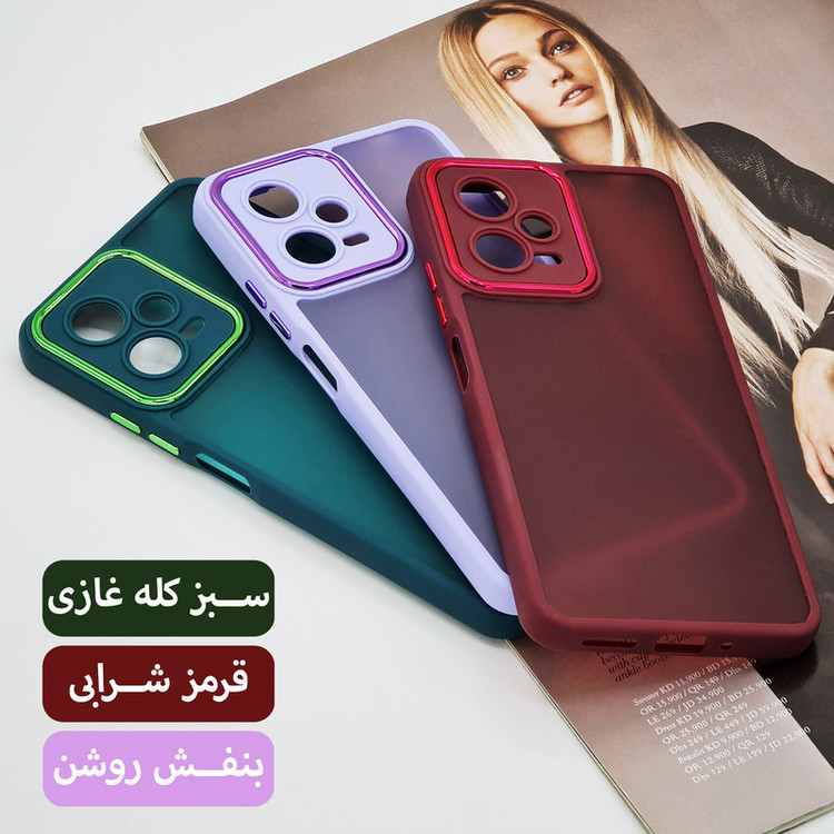 کاور سامورایی مدل Foxy مناسب برای گوشی موبایل Redmi Note 12 5G / Poco X5 5G