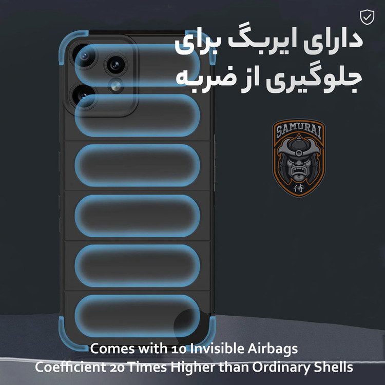 کاور سامورایی مدل Uflax مناسب برای گوشی موبایل ناتینگ CMF Phone 2 Pro