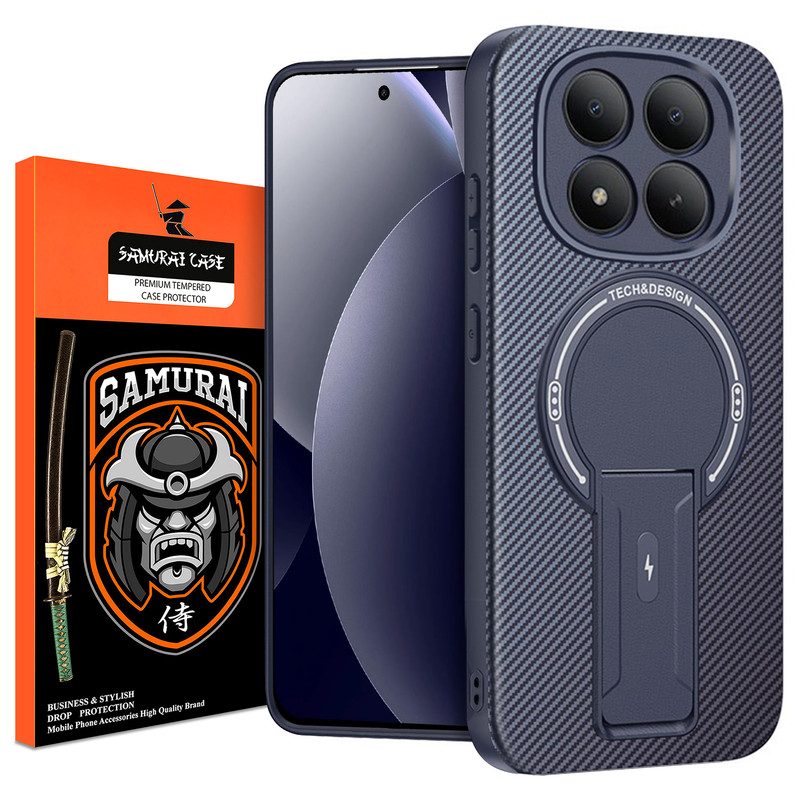 کاور سامورایی مدل Carbon Stand مناسب برای گوشی موبایل شیائومی Redmi Note 15 Pro 4G