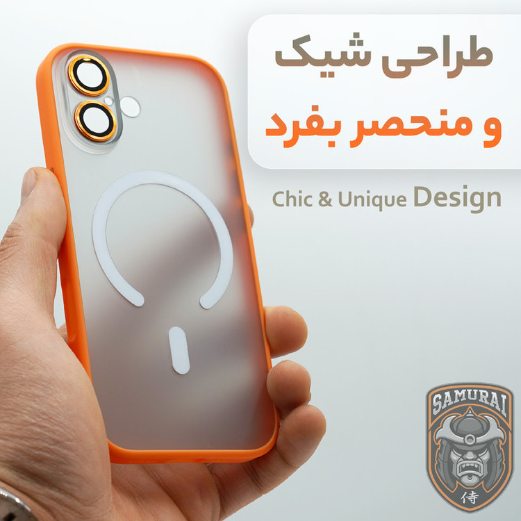 کاور سامورایی مدل Raiden مناسب برای گوشی موبایل اپل iPhone 17