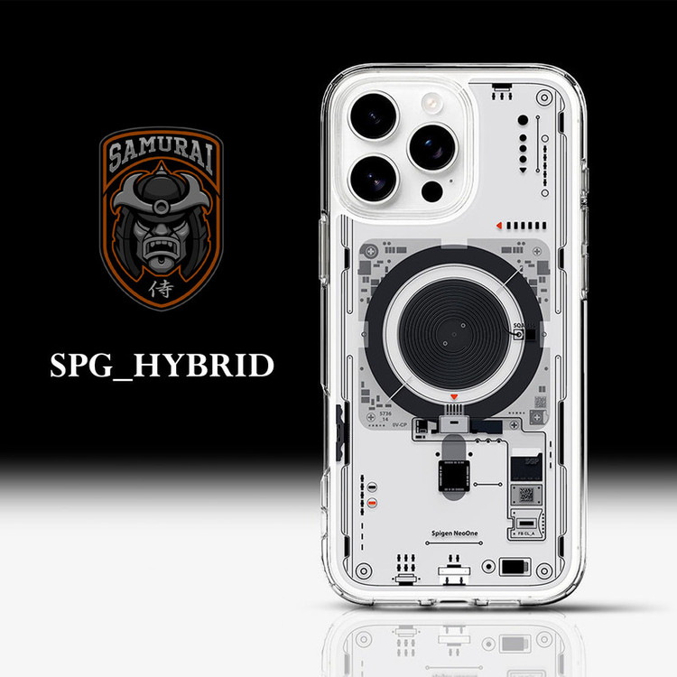 کاور سامورایی مدل SPG-Hybrid مناسب برای گوشی موبایل اپل iPhone 16 Pro