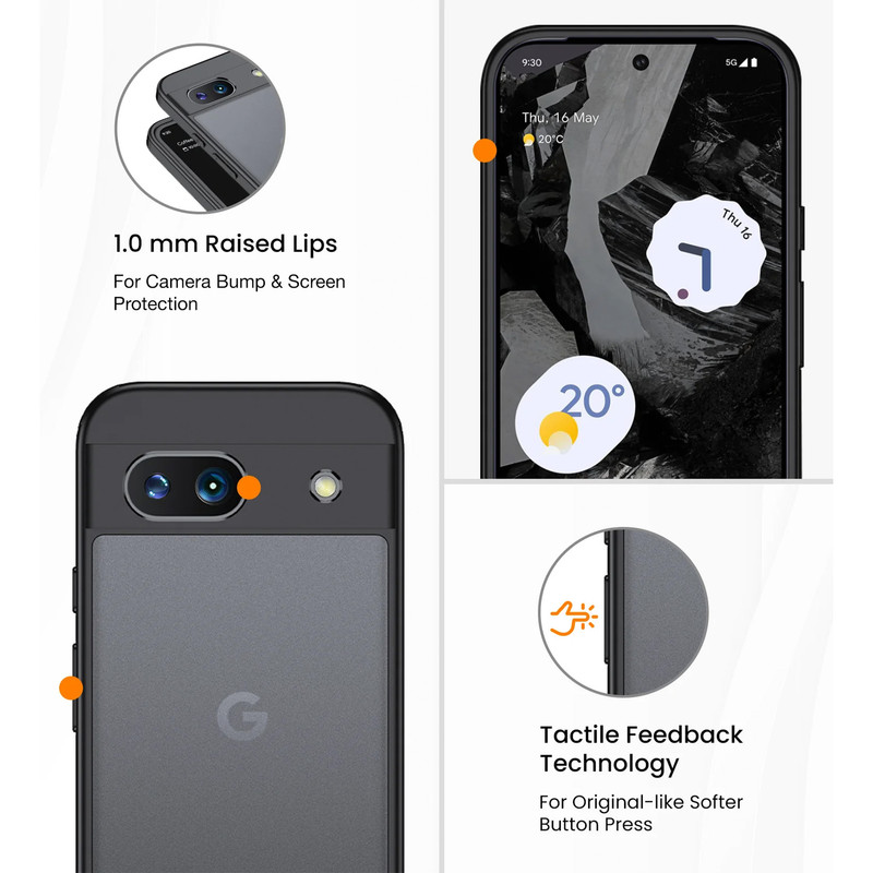 کاور سامورایی مدل Specter مناسب برای گوشی موبایل گوگل Pixel 8a