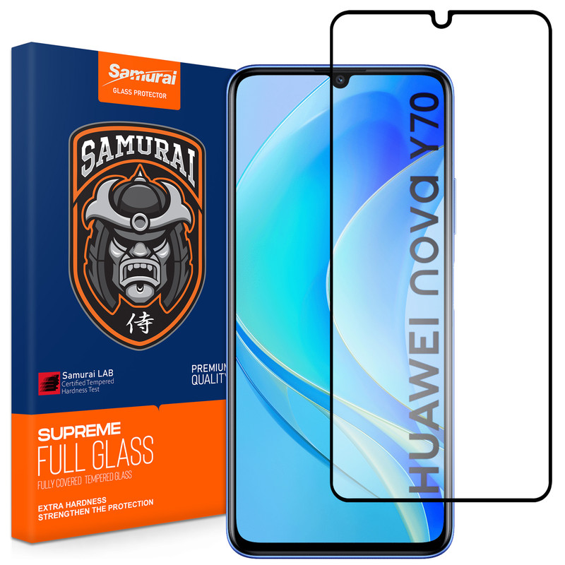 محافظ صفحه نمایش سامورایی مدل ovglass مناسب برای گوشی موبایل هوآوی Nova Y70