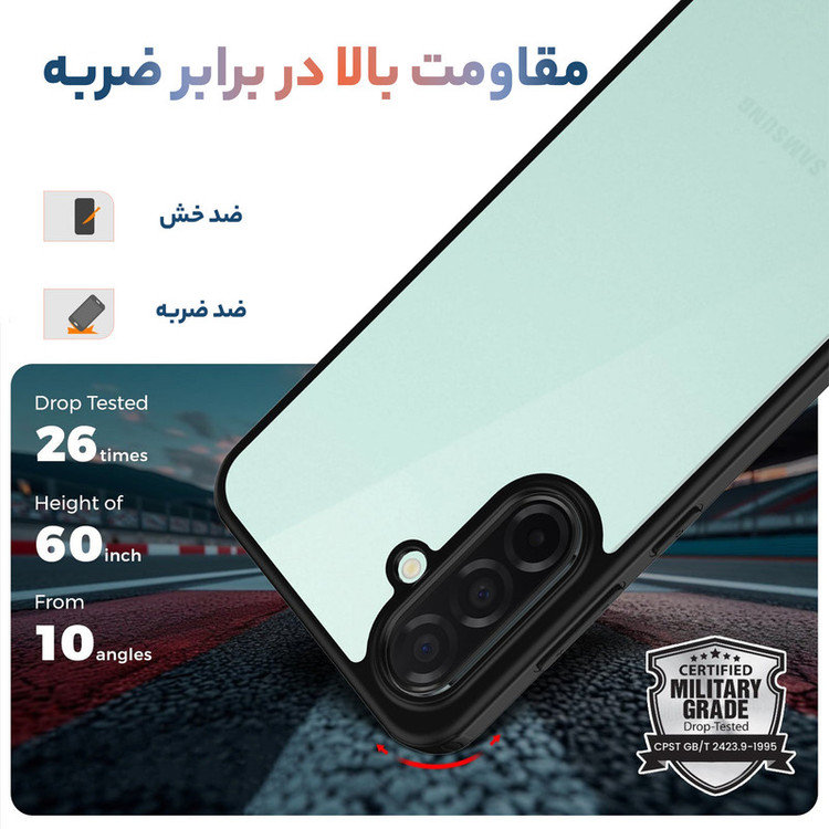 کاور سامورایی مدل Specter مناسب برای گوشی موبایل سامسونگ Galaxy A26 5G
