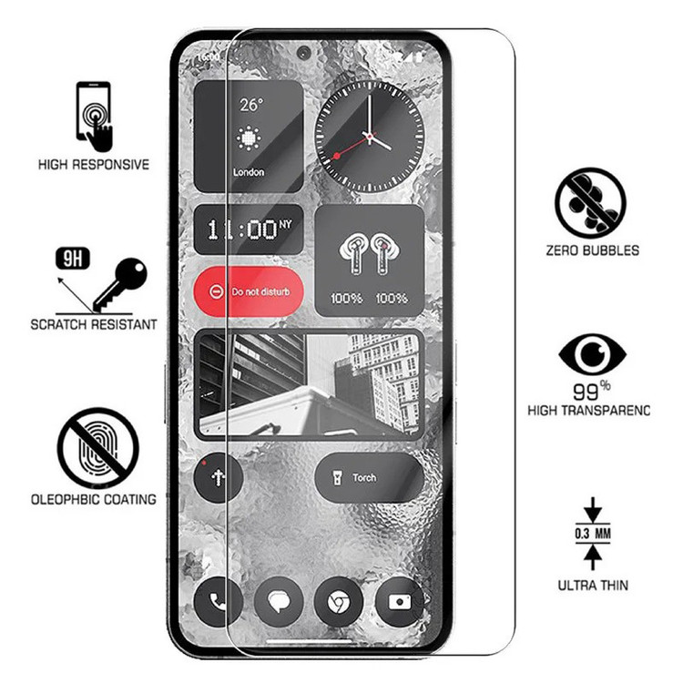 محافظ صفحه نمایش سامورایی مدل Invisiglass مناسب برای گوشی موبایل ناتینگ phone 2