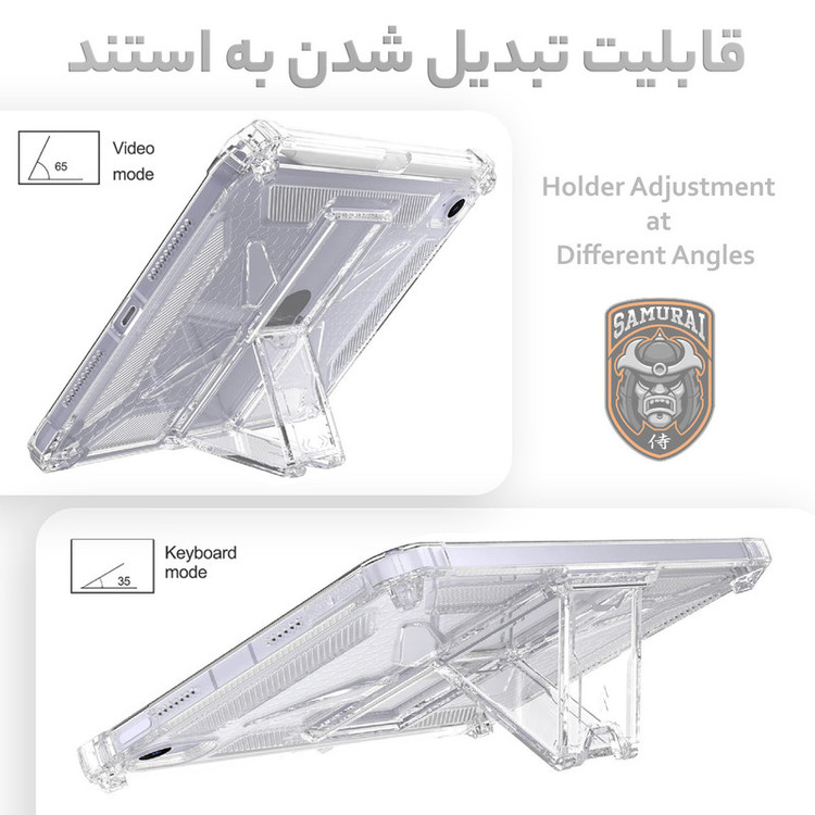 کاور سامورایی مدل X-Stand مناسب برای تبلت اپل iPad Mini 6 8.3 inch / Mini 7 8.3 inch
