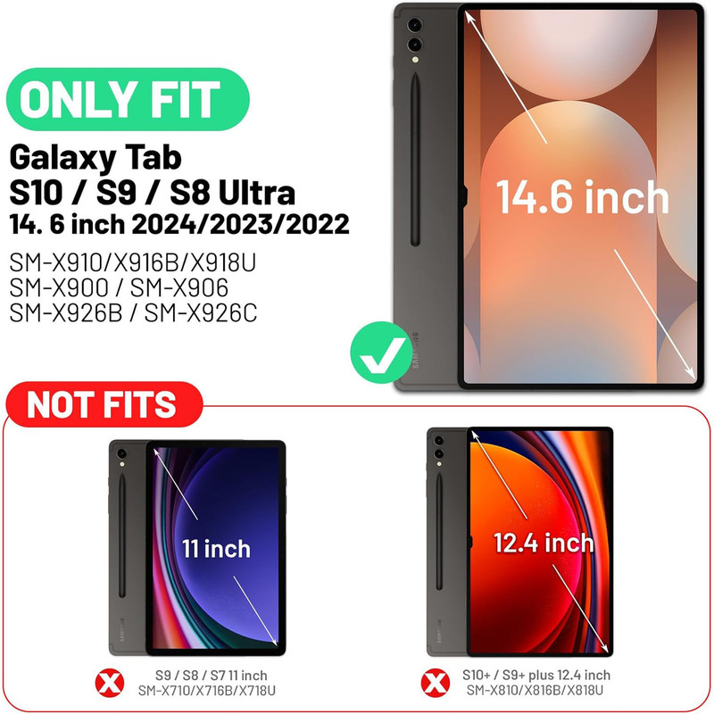 کاور مدل Megatron مناسب برای تبلت سامسونگ Galaxy Tab S8 Ultra / Galaxy Tab S9 Ultra / Galaxy Tab S10 Ultra
