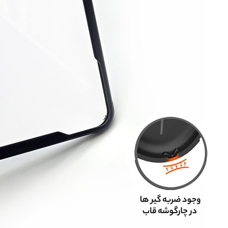 کاور سامورایی مدل Black-Bumper مناسب برای تبلت سامسونگ Galaxy Tab S9 / S9 FE